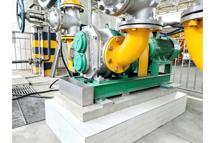 Anti clogging cam rotor pump