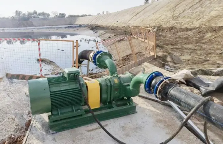 Sewage treatment rotary pump